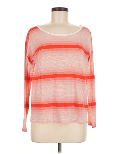 Pre-owned Gap 3/4 Sleeve T-shirt In Orange