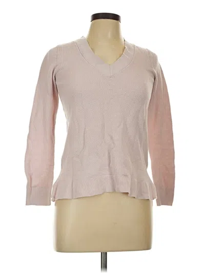Pre-owned Gap 3/4 Sleeve T-shirt In Pink