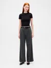 Gap 365 High Rise Brushed Twill Pleated Trousers