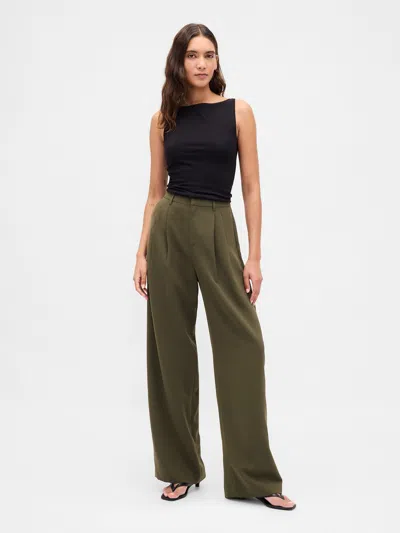 Gap 365 High Rise Pleated Trousers
