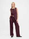 Gap 365 Low Rise Pleated Wide-leg Trousers