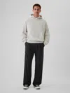 Gap 365 Relaxed Pleated Trousers In Black