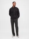 Gap 365 Wool-blend Relaxed Trousers In Black