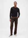 Gap 365 Wool-blend Relaxed Trousers In Black