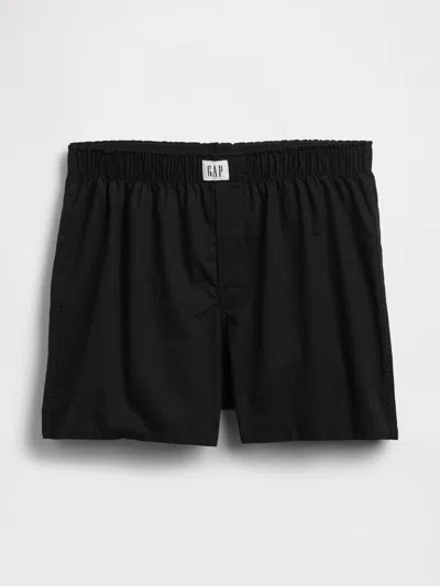 Gap 4.5" Poplin Boxers In Black