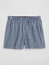 Gap 4.5" Print Boxers In Bay Bridge Blue