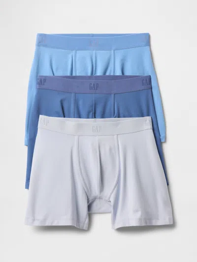 Gap 5" Boxer Briefs (3-pack) In Blue Nova