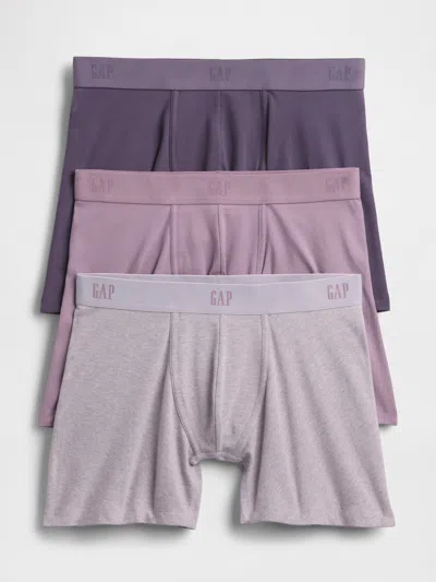 Gap 5" Boxer Briefs (3-pack) In Purple