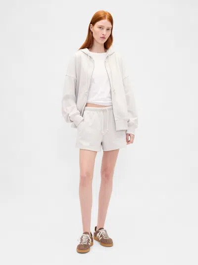 Gap 5" Heavyweight French Terry Sweat Shorts In White