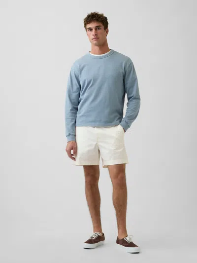 Gap 5.5" Relaxed Shorts In White