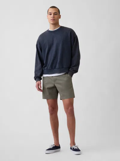 Gap 7" Relaxed Shorts In Green