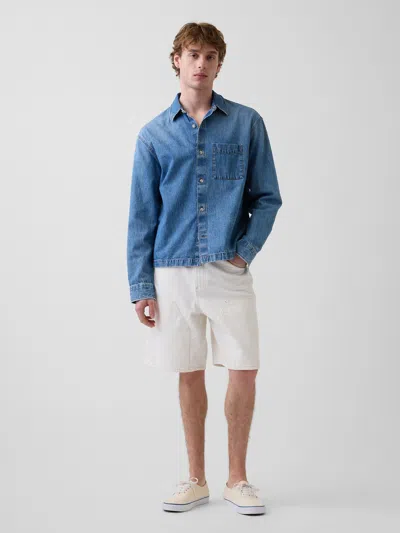 Gap 9" Loose Denim Carpenter Shorts