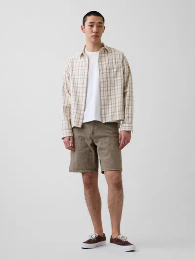 Gap 9" Loose Denim Carpenter Shorts