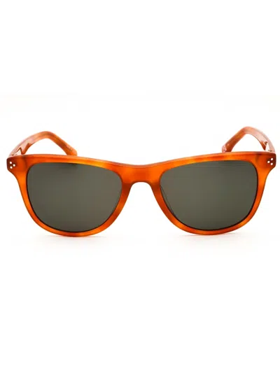 Gap Acetate Rectangular Women's Sunglasses Sgp016 In Orange