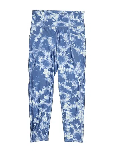 Pre-owned Gap Kids' Active Pants In Blue