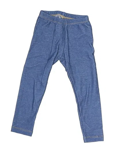 Pre-owned Gap Kids' Active Pants In Blue