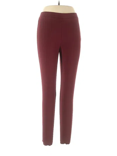 Pre-owned Gap Active Pants In Burgundy