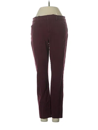 Pre-owned Gap Active Pants In Burgundy