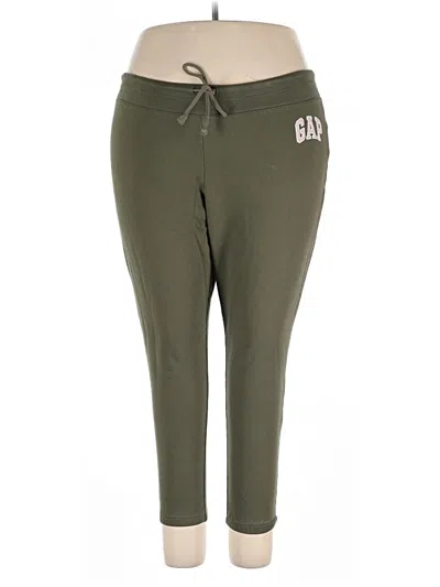 Pre-owned Gap Active Pants In Green