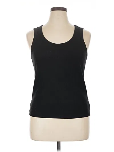 Pre-owned Gap Active Tank Top In Black