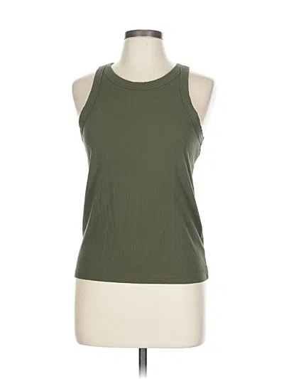 Pre-owned Gap Active Tank Top In Green