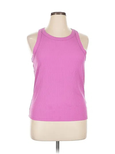 Pre-owned Gap Active Tank Top In Purple