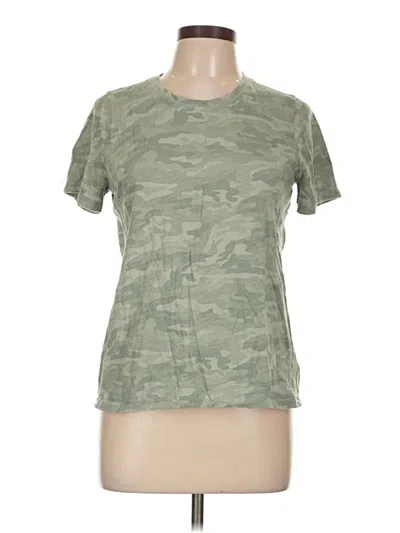 Pre-owned Gap Active T-shirt In Green
