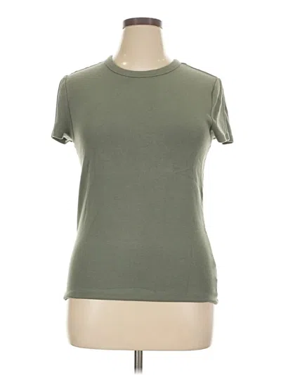 Pre-owned Gap Active T-shirt In Green