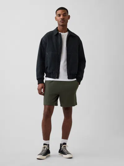 Gap Adult Heavyweight French Terry Sweat Shorts In Blue