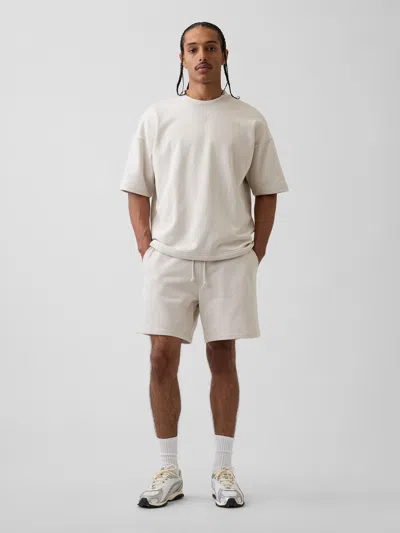 Gap Adult Heavyweight French Terry Sweat Shorts In Gray