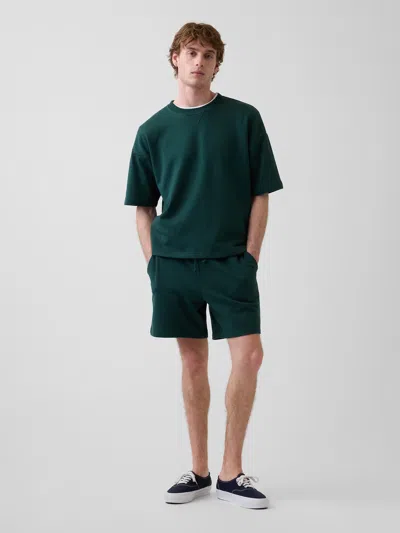 Gap Adult Heavyweight French Terry Sweat Shorts In Green