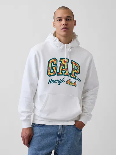 Gap Adult Heavyweight Logo Hoodie By Henry's Pizza In Multi