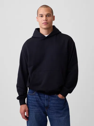 Gap Adult Heavyweight Oversized Hoodie In Black
