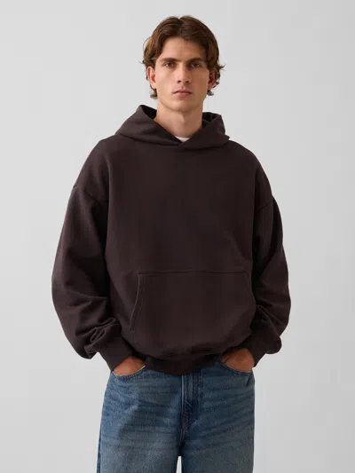 Gap Adult Heavyweight Oversized Hoodie In Terra Brown