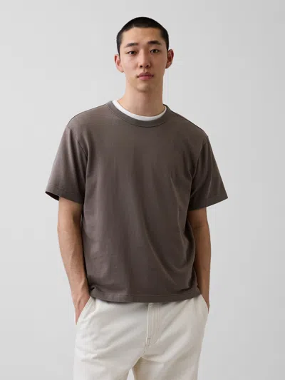 Gap Adult Heavyweight Relaxed T-shirt In Brown