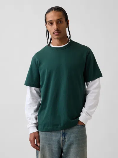 Gap Adult Heavyweight Relaxed T-shirt In Green