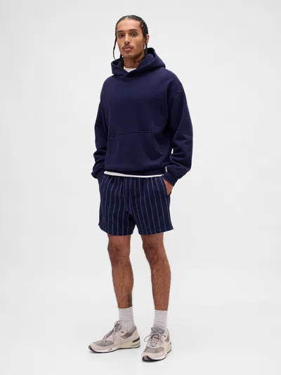 Gap Adult Softest Flannel Pj Boxer Shorts In Blue