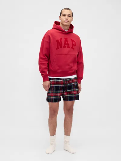 Gap Adult Softest Flannel Pj Boxer Shorts In Multi