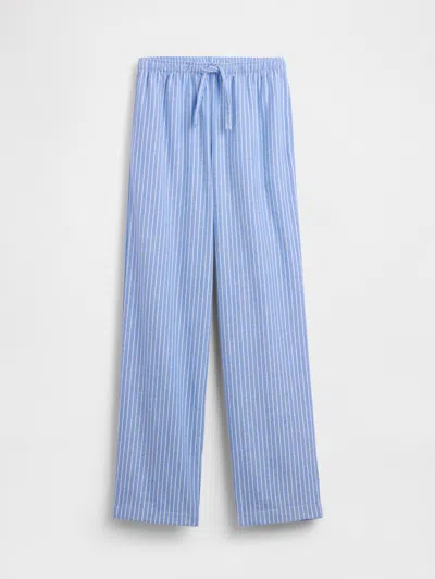 Gap Adult Softest Flannel Pj Pants In Blue