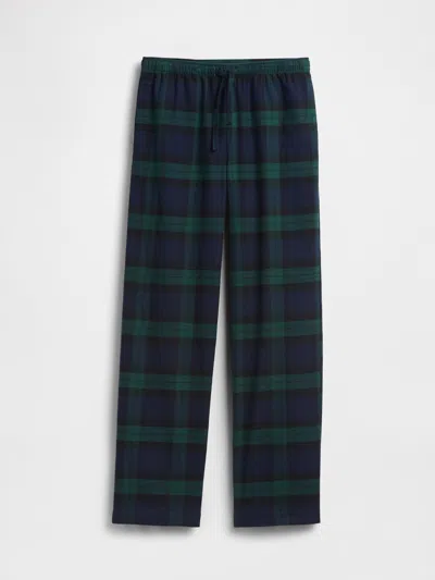 Gap Adult Softest Flannel Pj Pants In Blue