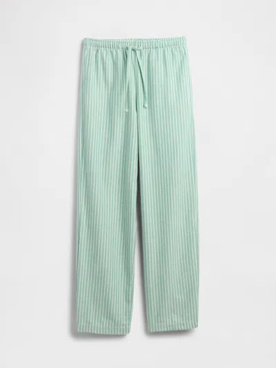 Gap Adult Softest Flannel Pj Pants In Green