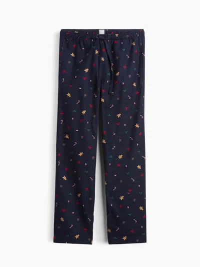 Gap Adult Softest Flannel Pj Pants In Holiday Treat Print