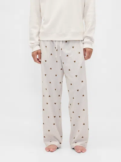 Gap Adult Softest Flannel Pj Pants In Neutral