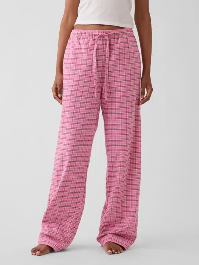 Gap Adult Softest Flannel Pj Pants In Pink