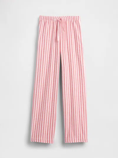 Gap Adult Softest Flannel Pj Pants In Red