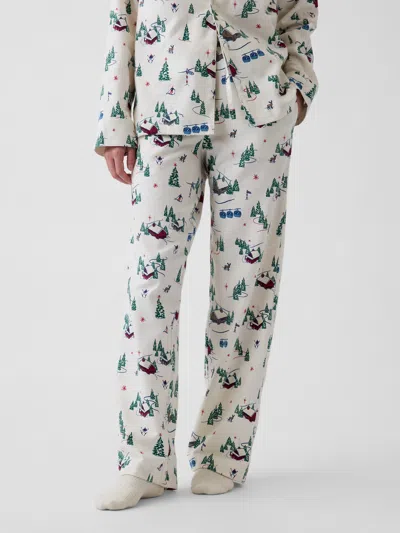 Gap Adult Softest Flannel Pj Pants In Multi