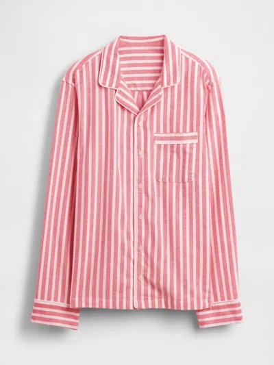 Gap Adult Softest Flannel Pj Shirt In Red