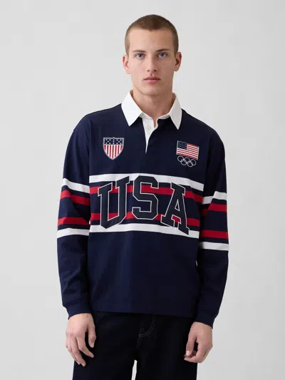 Gap Adult Team Usa Rugby Shirt In Multi