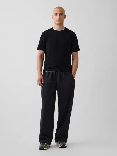 Gap Adult Vintagesoft Baggy Sweatpants In Black