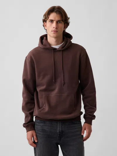 Gap Adult Vintagesoft Relaxed Hoodie In Woodsy Brown